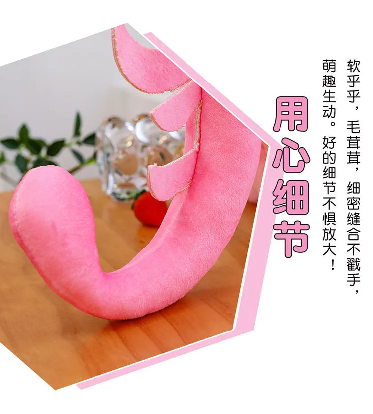 28/38/50CM Big Size Pokémon Scream Tail Plushies Cartoon Anime Stuffed Kawaii Ornament Comfortable Soft Doll Children's Toy Gift