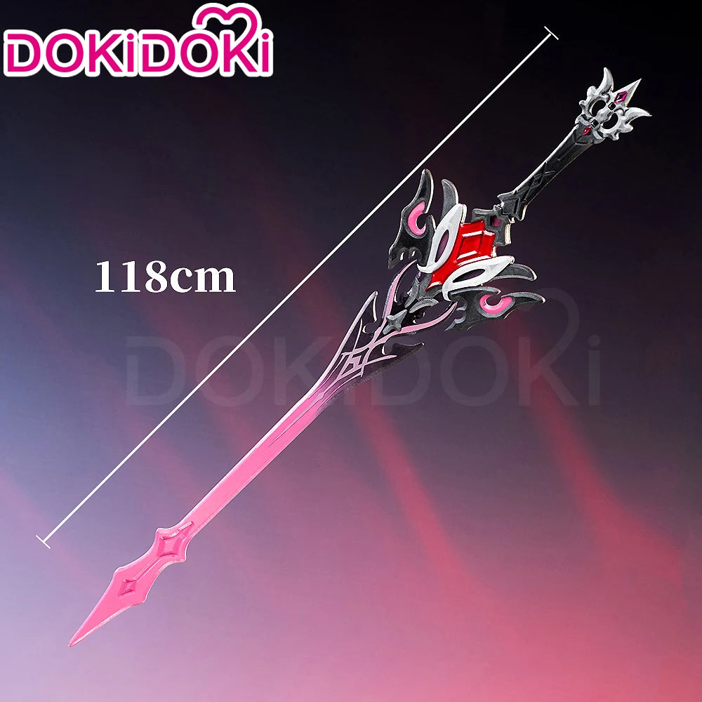 IN STOCK Flins Lauma Luminous Durin Cosplay Prop Game Genshin Impact DokiDoki Men Women 180cm Flins Detachable Mirror Prop