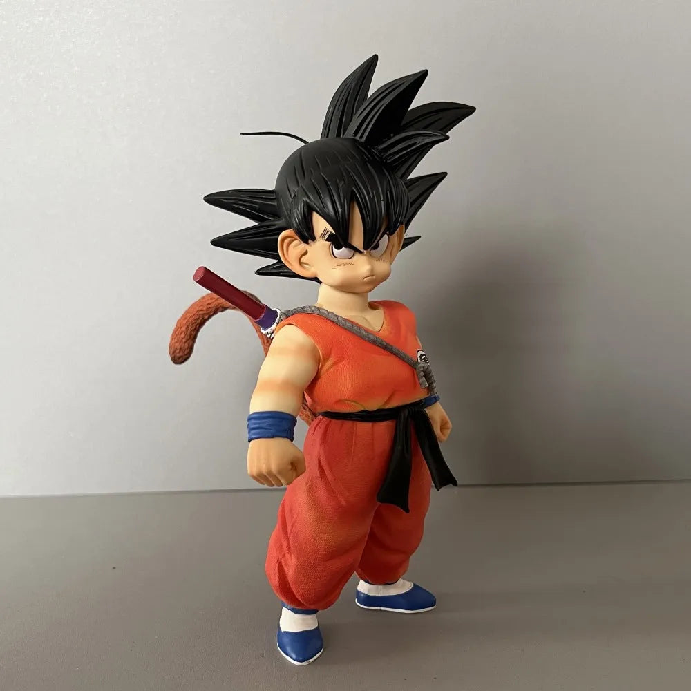 21CM Anime Dragon Ball Z Son Goku Figure Desktop Decoration Collection Goku Aciton Figure Car Ornaments Gifts Japanese Dolls