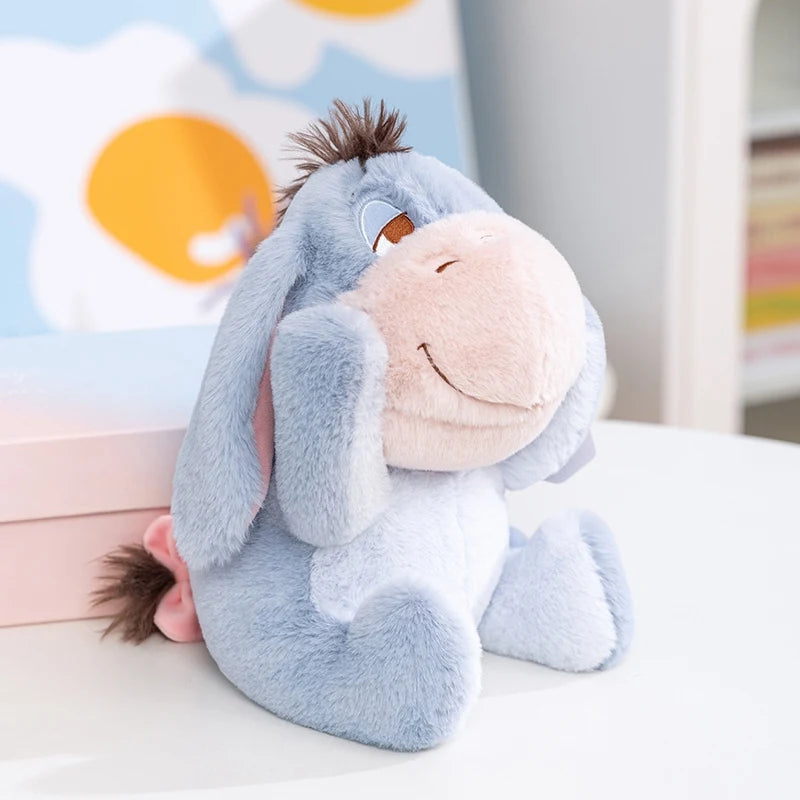 Disney Original Lovely Tigger Eeyore Plush Toy With Magnet Stuffed Shy Pooh Bear Piglet Doll Soft Anime Plushies Birthday Gifts