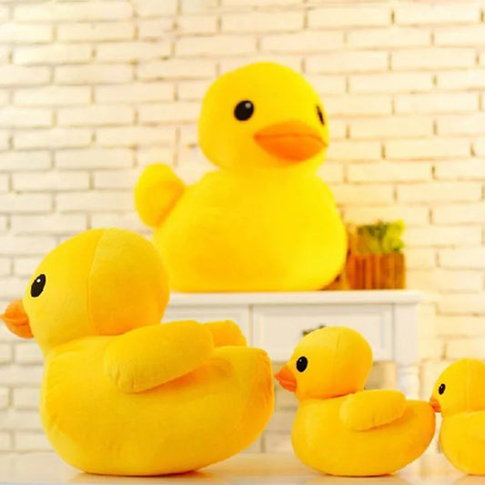 65cmKawaii Big Yellow Duck Plush Dolls Toy Cute Super Soft Cartoon Stuffed Animal Toy Birthday Gifts for Children Kids Baby girl