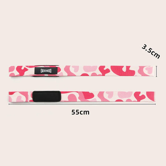 2pc/4pc/3pair Weightlifting Wrist Straps Strength Training Adjustable Non-Slip Gym Fitness Lifting Strap Wrist Support Grip Band