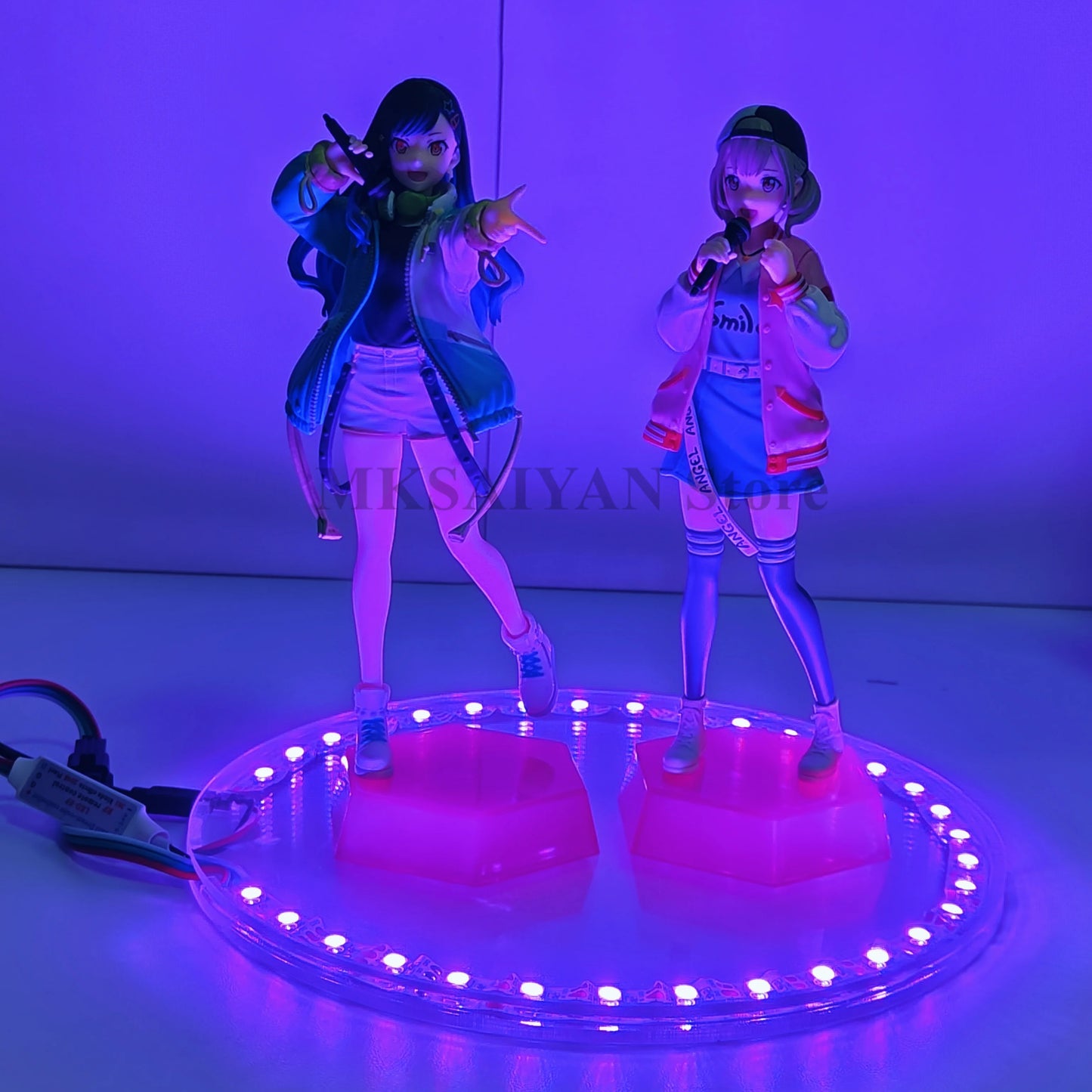 HATSUNE MIKU Shiraishi An Azusawa Kohane Action Figure Toys PVC Model Collection DIY 3D Anime Lamp For Atmosphere Decor. Gift