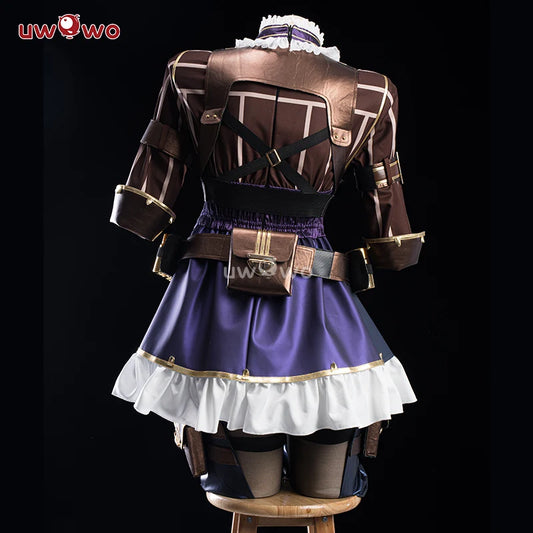 LAST BATCH UWOWO Caitlyn Cosplay Game LOL: Caitlyn Sheriff of Piltover Cosplay Costume With Hat Halloween Costume