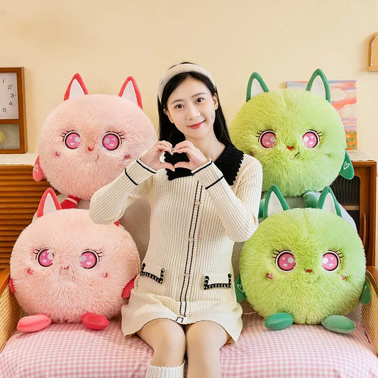New 50/60/70cm Large Size Dopamine Monster Doll Pillow Cute Elf Cloth Doll Plush Toy Sleeping Pillow Children's Birthday Gift