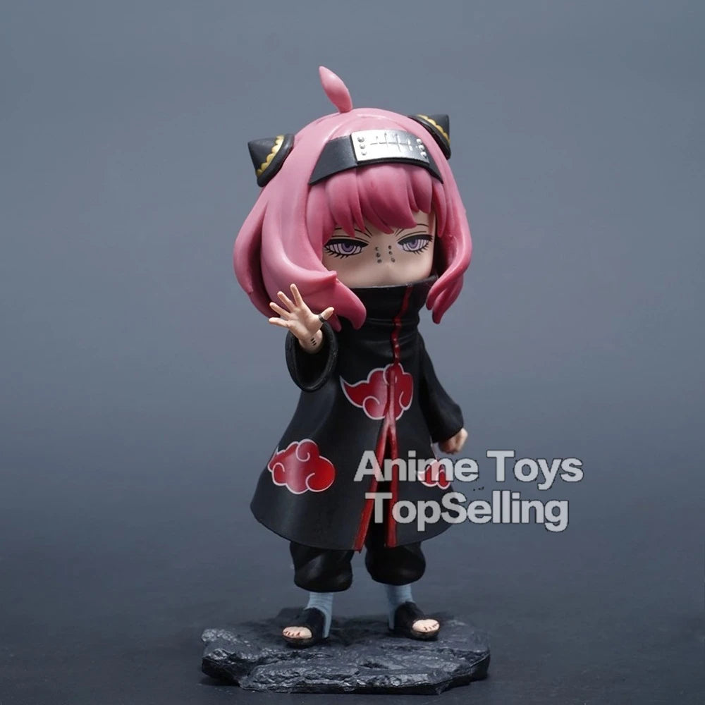 17.5cm/6.89in Anime Spy Family Figure Anya Forger Cos Pain Action Figure Pvc Naruto Statue Collection Model Toys Gifts