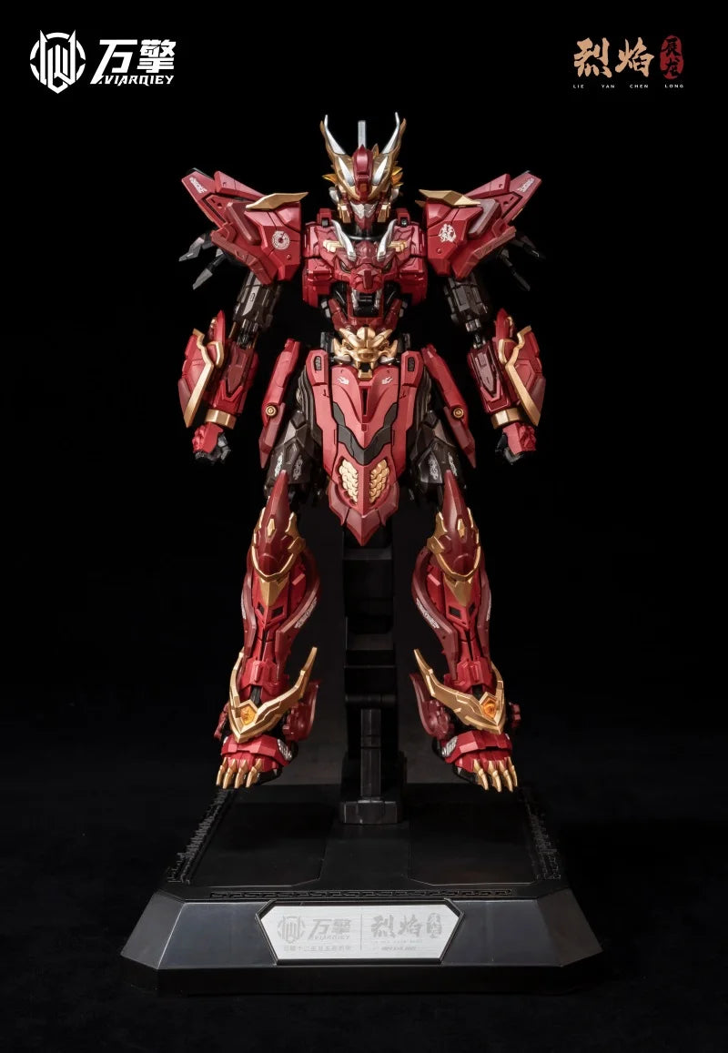 Bandai Lie Yan Chen Long Fire Dragon Model Kit 1/200 ABS Metal Frame