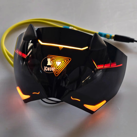 Zenless Zone Zero Trigger Cosplay Luminous Mask Props Eye Mask Obol Squad Halloween Party for Women Men Carnival Birthday Gifts