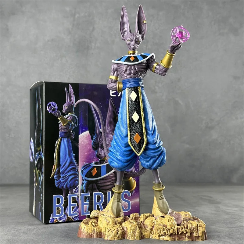 30cm Dragon Ball Z Figures Super God of Destruction Beerus Action Figures Collection Decoration Model Statue Toys Birthday Gift