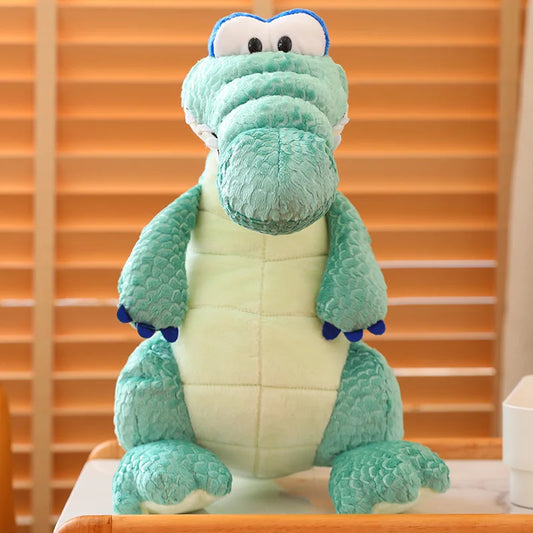 25-50cm Cartoon Crocodile Plush Toy Cute Alligator Soft Plushies Stuffed Animal Cayman Doll Boy Girl Birthday Gift