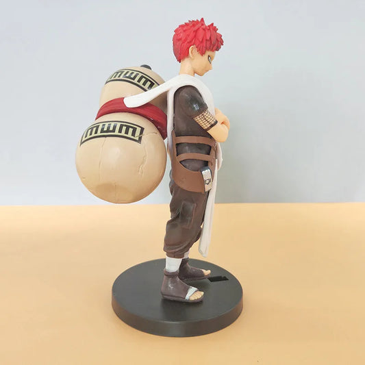 20CM Anime Naruto Ten Years of Hundred Ninja Gaara Big Gourd Decorative Model Toy Gift Collection Action Figure