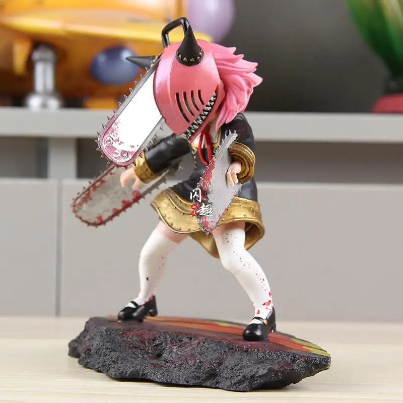 Devil Hunter Anya Forger Cos Chainsaw Man Animal Figure Peripheral Models Figurines Gk Desktop Ornaments Surprise Holiday Gifts