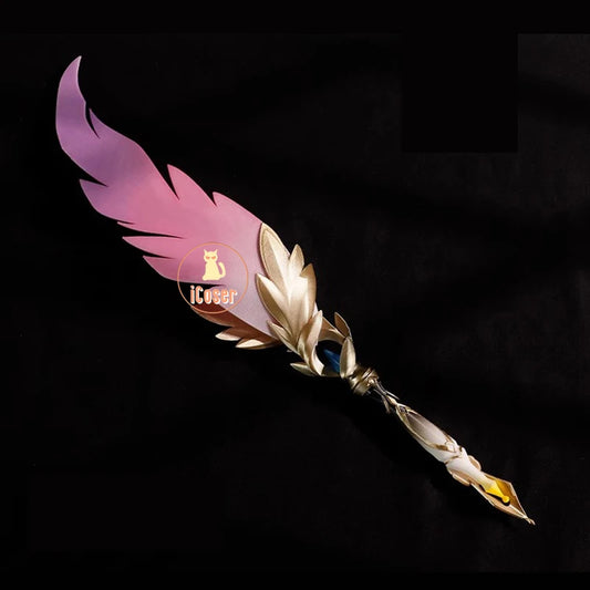 Honkai Star Rail Trailblazer Remembrance Cosplay Feather Pen Game Props Magic Pen Halloween Party for Women Men Girls Cos Gifts
