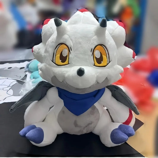 40CM Gammamon Plushies English Gammamon Cartoon Anime Peluche Kawaii Ornament Comfortable Soft Doll Children's Toy Gifts