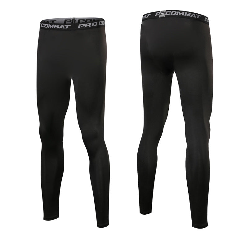 The Codex Quick-Drying Training Base Compression Pants for Men - Black / 3XL