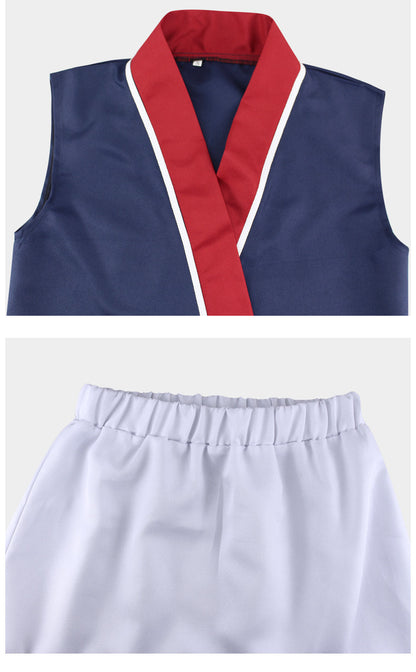 HOMCHEE TRENDS Mulan Costume Adult Cotton Polyester Set