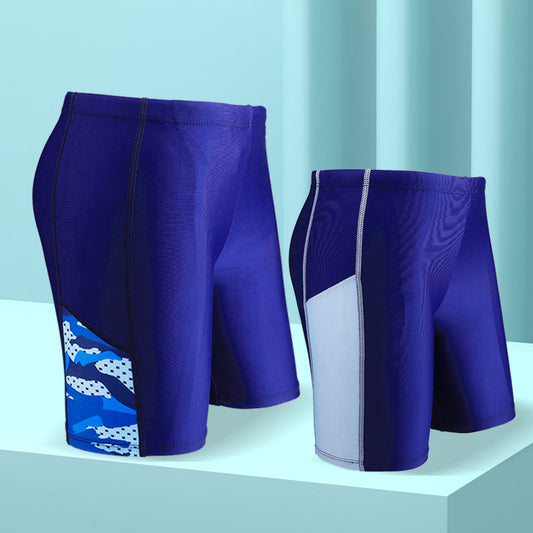 Children's Swimming Trunks Summer Professional Teenagers Quick-Drying