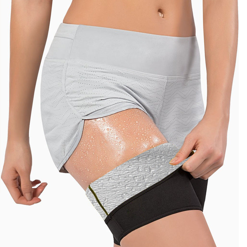 Hot Shapers Women’s Silver Ion Sweat Suit Body Shaping Sports Yoga Running Thigh Cover