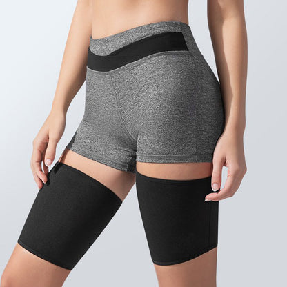 Hot Shapers Women’s Silver Ion Sweat Suit Body Shaping Sports Yoga Running Thigh Cover