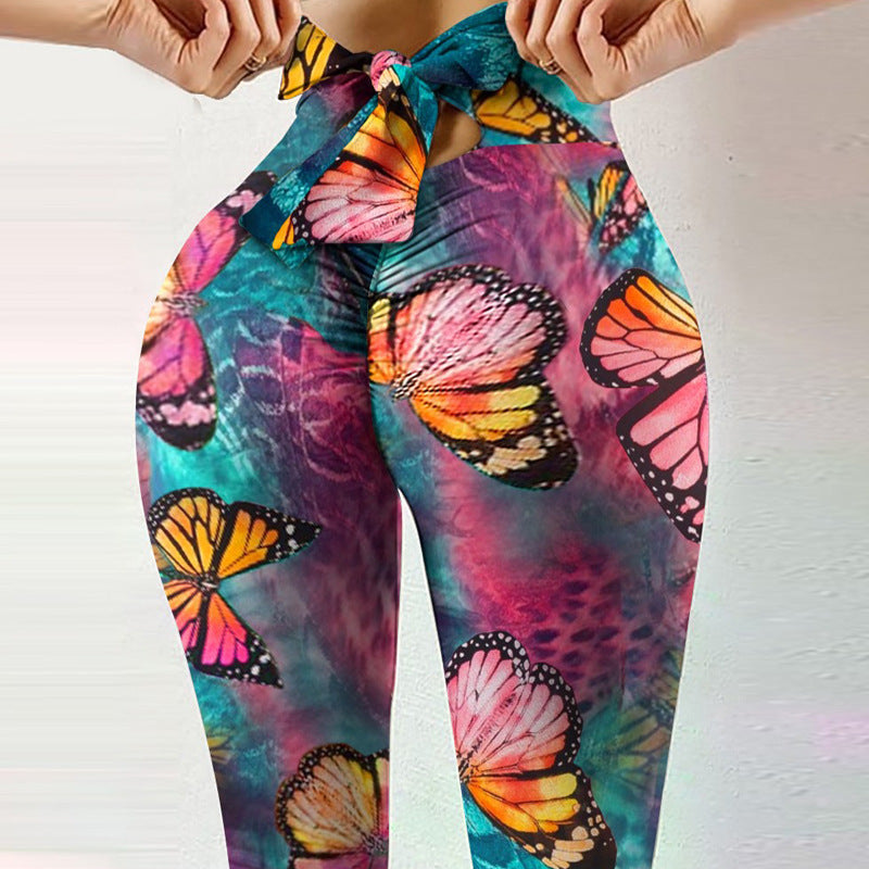 Hip-Lifting Women’s Yoga Sweatpants Leggings Stretch Fitness Pants