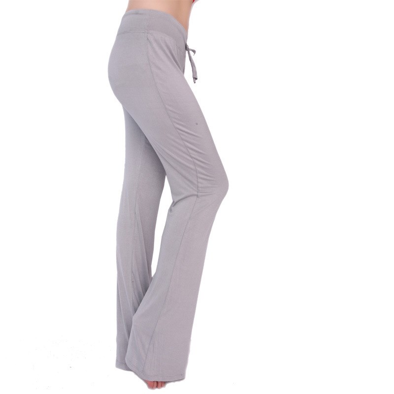The Codex Modal Slim Fit Plus Size Trousers for Activewear - Light Grey / S