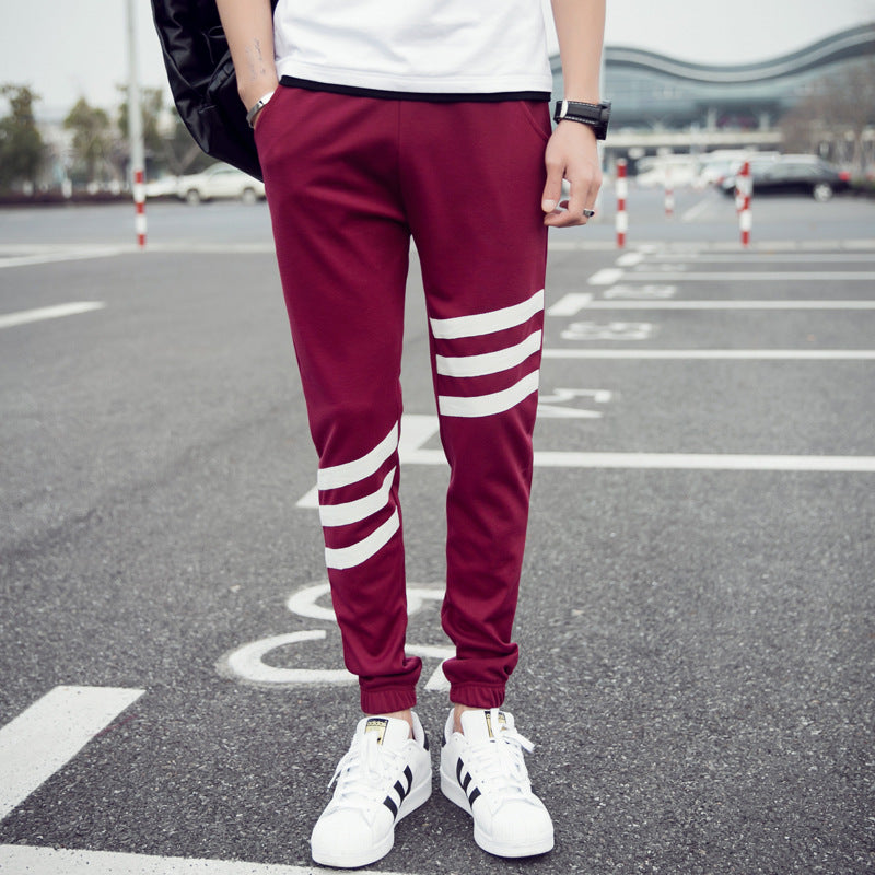 Men’s Breathable Sports Trousers Korean Style Casual Large Size