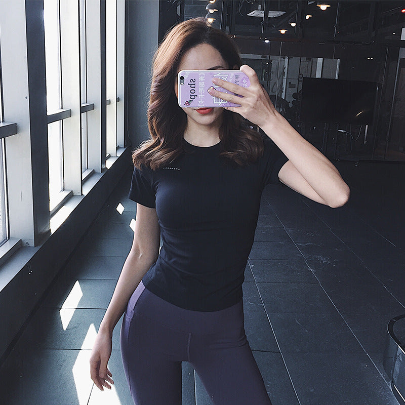 The Codex Quick-Drying Stretch Gym Tights for Women - Black / M