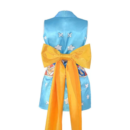One Piece Nami Wano Outfit Cosplay Costume Polyester Set