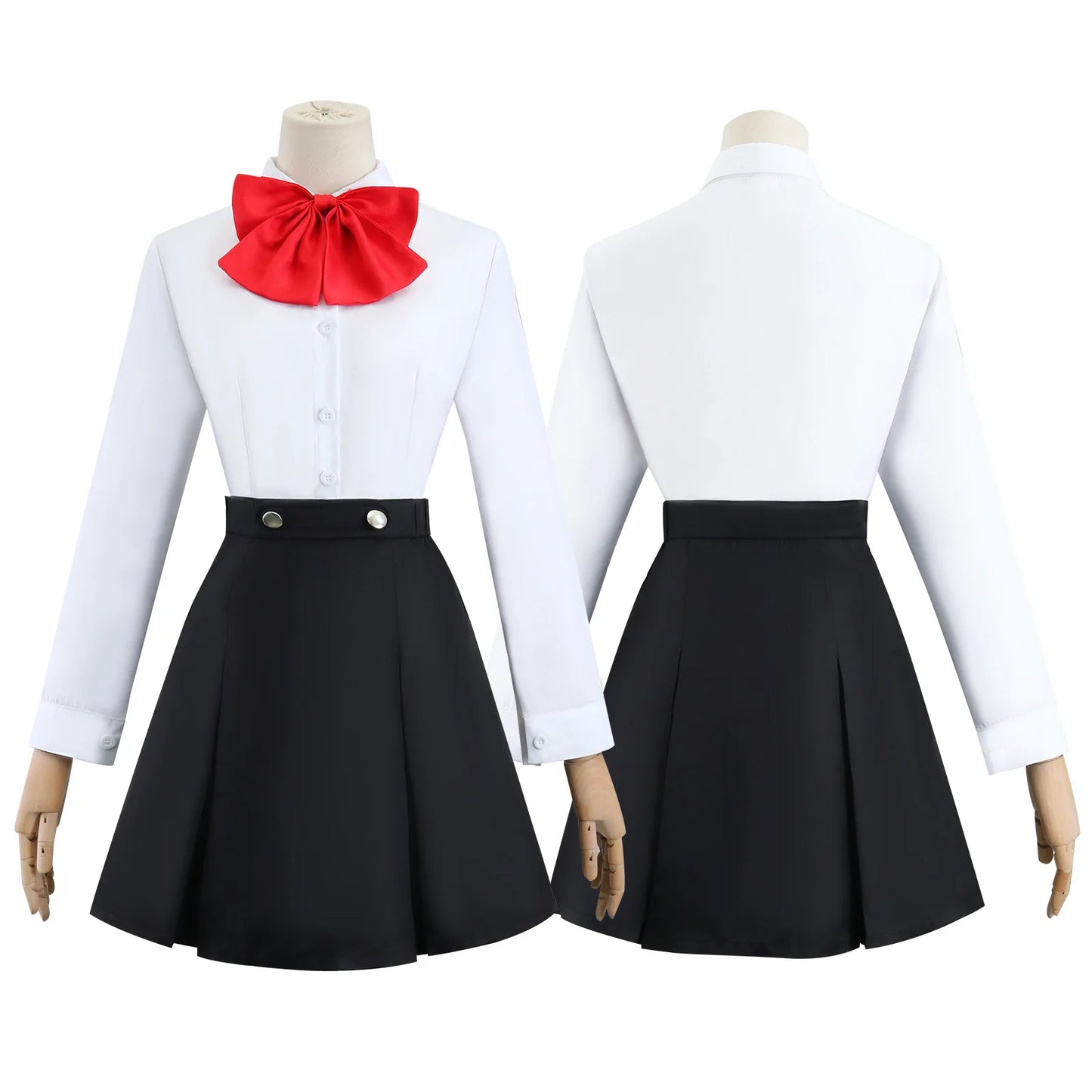 Revelations Persona Aigis Cosplay Costume Set Asian Size Polyester