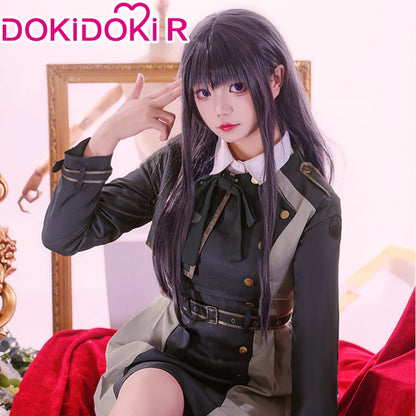 IN STOCK Inoue Takina/Nishikigi Chisato Cosplay Anime Lycoris Recoil Costume DokiDoki-R Lycoris Recoil Plus Size Christmas
