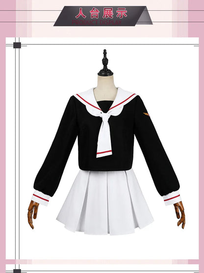 Cardcaptor Sakura Kinomoto Sakura Cosplay Set Polyester Asian Size