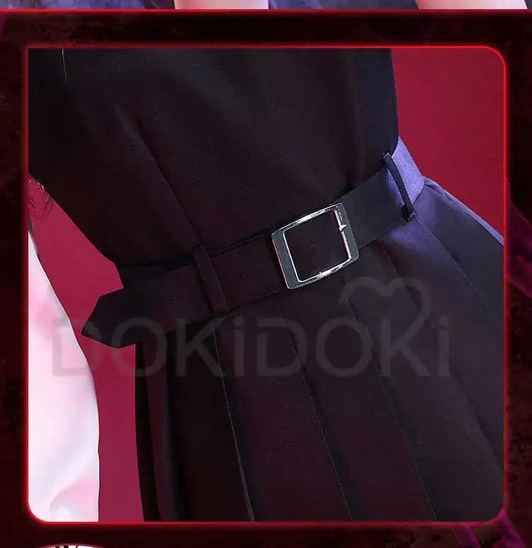 IN STOCK Mitakaa Asaa Cosplay Anime Cosplay Costume DokiDoki-SR Women Black Dress Mitakaa Asaa School Uniform Costume