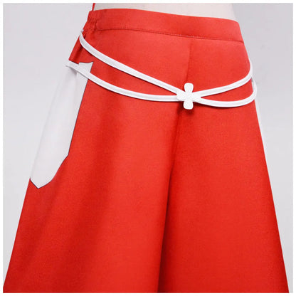 Fairy Tail Erza Scarlet Clear Heart Costume Set Polyester
