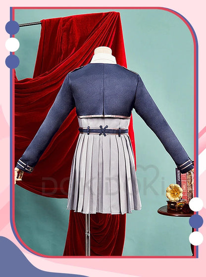 IN STOCK Inoue Takina/Nishikigi Chisato Cosplay Anime Lycoris Recoil Costume DokiDoki-R Lycoris Recoil Plus Size Christmas