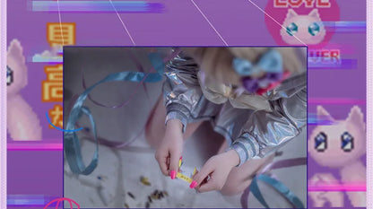 DokiDoki-R Game NEEDY GIRL OVERDOSE Cosplay KAngel / Ame-chan Cospaly Costume Game NEEDY GIRL OVERDOSE Uniform Cute