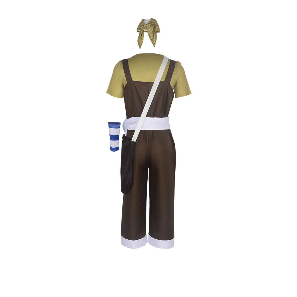 One Piece Usopp Cosplay Costume Full Set Polyester Asian Size