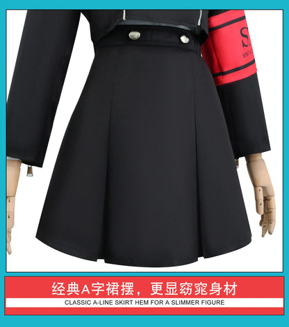 Revelations Persona Aigis Cosplay Costume Set Asian Size Polyester