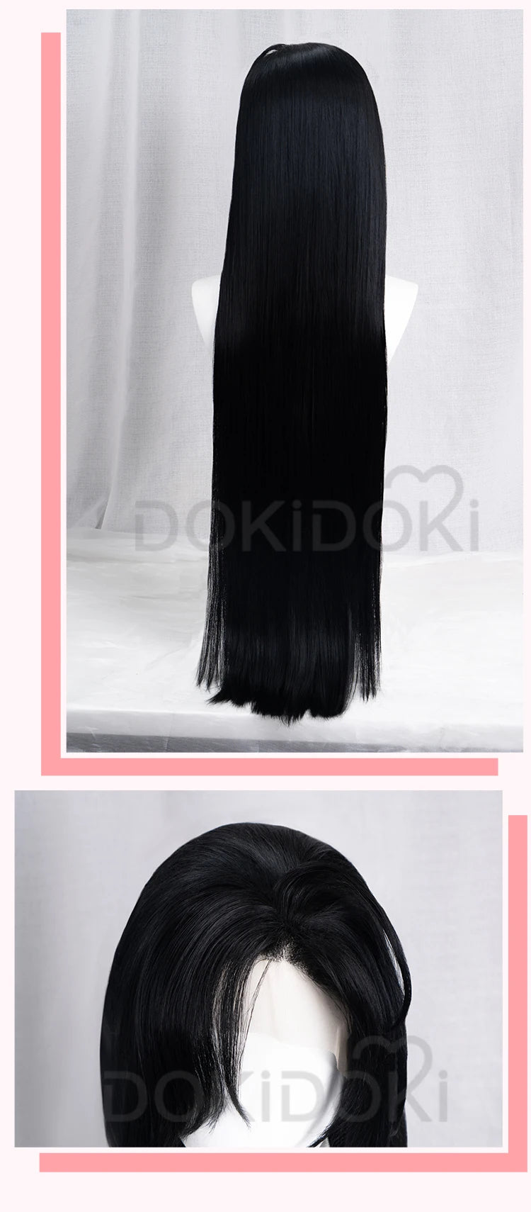 IN STOCK Wei Wuxian Lace Wig Anime Mo Dao Zu Shi DokiDoki Cosplay Yiling Patriarch Lace Wig Cosplay Chinese Antique Wig