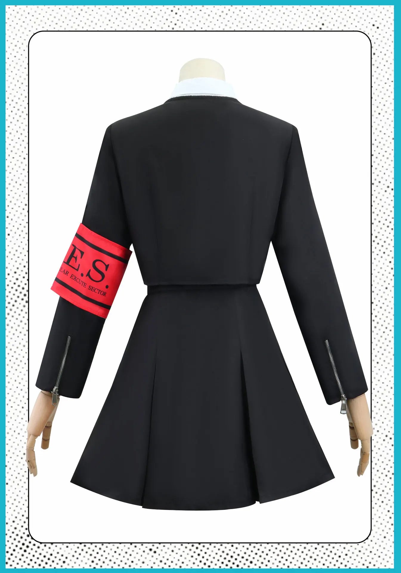 Revelations Persona Aigis Cosplay Costume Set Asian Size Polyester