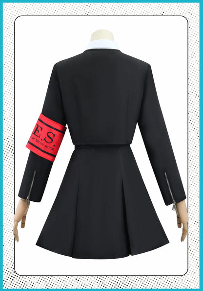 Revelations Persona Aigis Cosplay Costume Set Asian Size Polyester