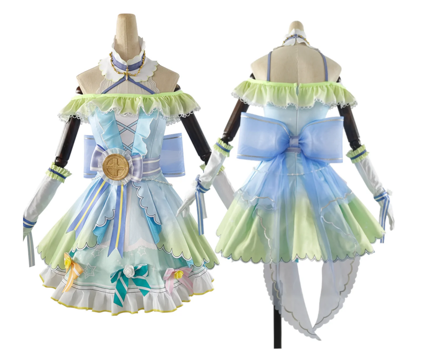 Love Live Countdown Cosplay Costume Women Polyester Set