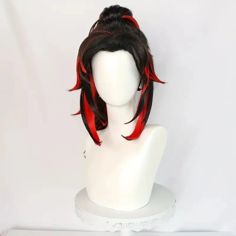 Demon Slayer Yoriichi Tsugikuni Cosplay Costume Set Polyester