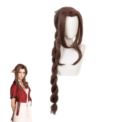 Final Fantasy Aerith Gainsborough Cosplay Set Women Polyester