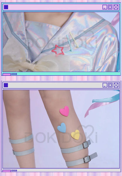 DokiDoki-R Game NEEDY GIRL OVERDOSE Cosplay KAngel / Ame-chan Cospaly Costume Game NEEDY GIRL OVERDOSE Uniform Cute