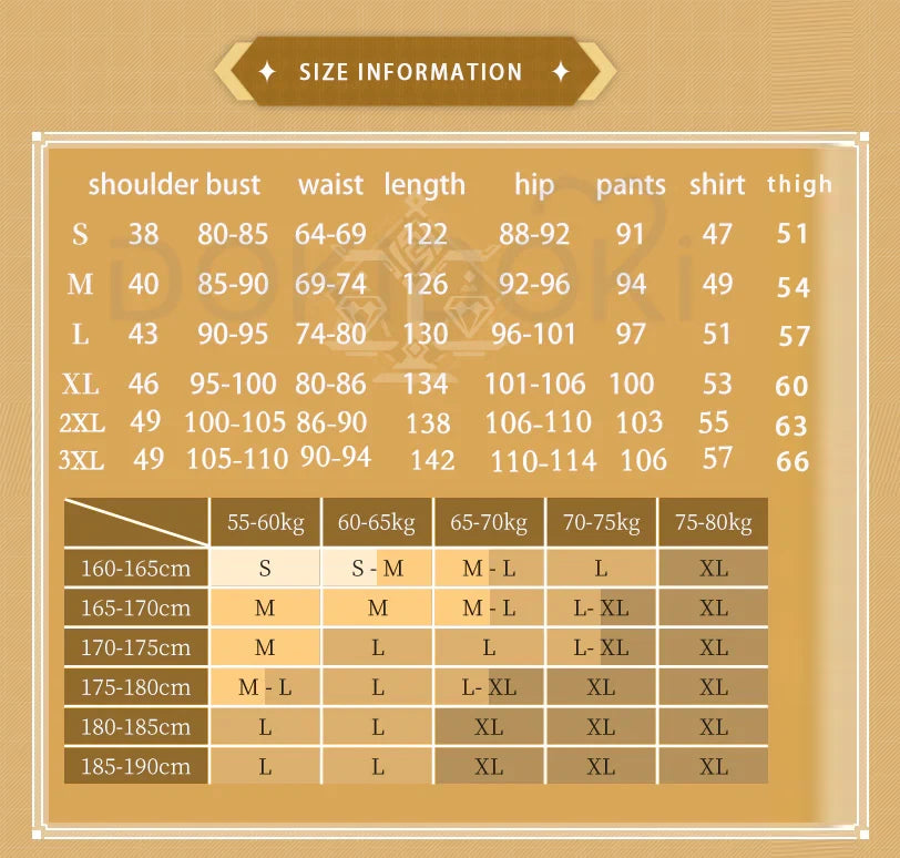 IN STOCK Zhongli Cosplay Costume Game Genshin Impact Cosplay DokiDoki-SR Zhong Li Cosplay Costume Halloween