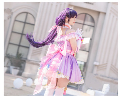 Love Live Countdown Cosplay Costume Women Polyester Set