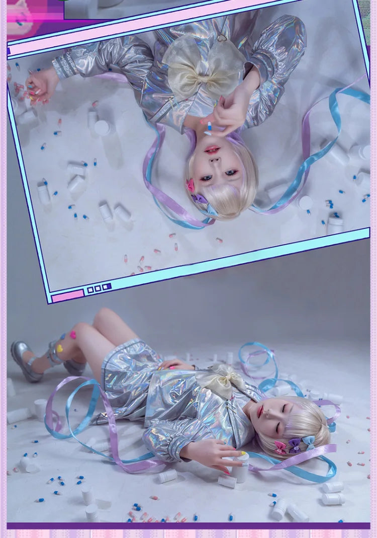 DokiDoki-R Game NEEDY GIRL OVERDOSE Cosplay KAngel / Ame-chan Cospaly Costume Game NEEDY GIRL OVERDOSE Uniform Cute