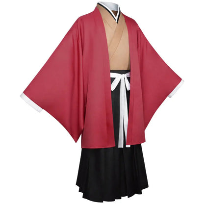 Demon Slayer Yoriichi Tsugikuni Cosplay Costume Set Polyester