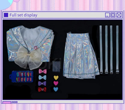 DokiDoki-R Game NEEDY GIRL OVERDOSE Cosplay KAngel / Ame-chan Cospaly Costume Game NEEDY GIRL OVERDOSE Uniform Cute