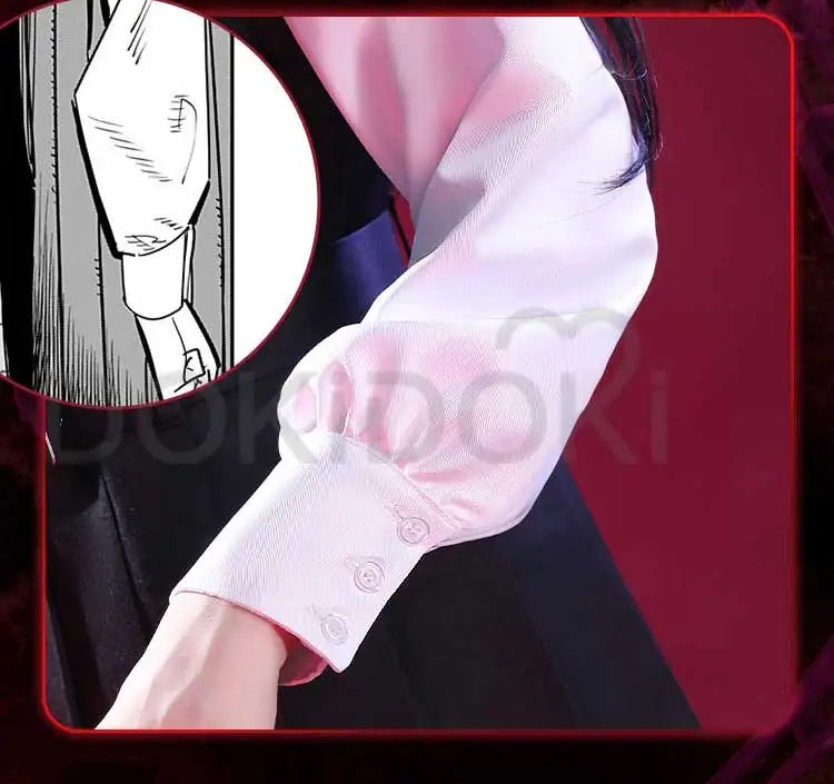 IN STOCK Mitakaa Asaa Cosplay Anime Cosplay Costume DokiDoki-SR Women Black Dress Mitakaa Asaa School Uniform Costume